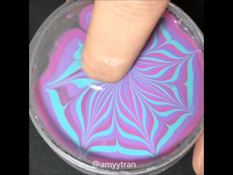 Nail Art Tutorial: Water Marble Manicure