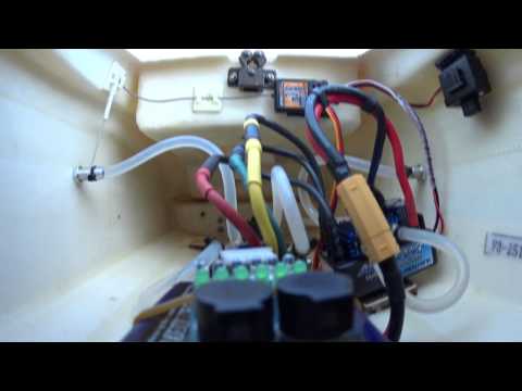 Hobby King Princess RC boat cooling mod