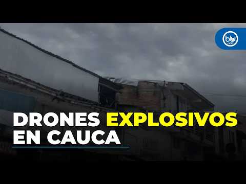 Nuevos ataques con drones contra la Policía en Cajibío y Mondomo, Cauca
