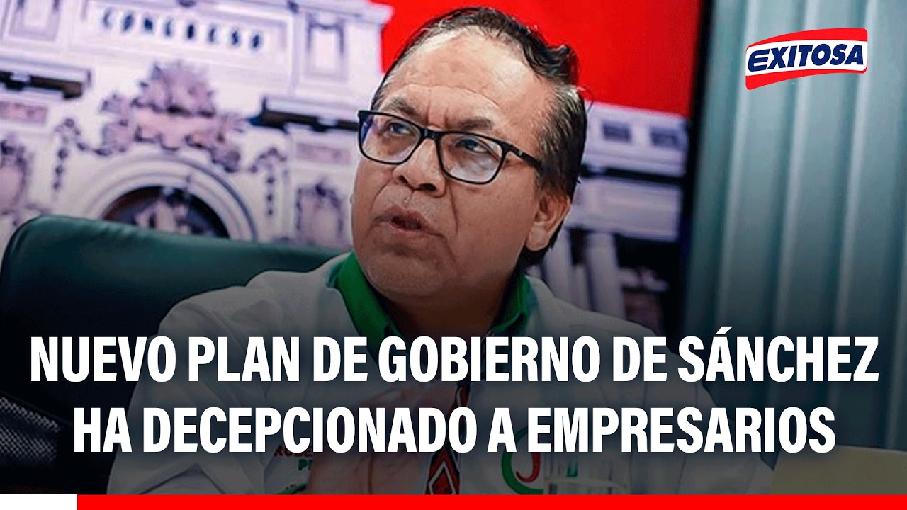 🔴🔵 Nuevo plan de gobierno de Roberto Sánchez ha decepcionado a empresario de izquierda