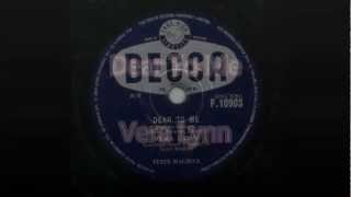 Vera Lynn 'Dear To Me' 78 rpm