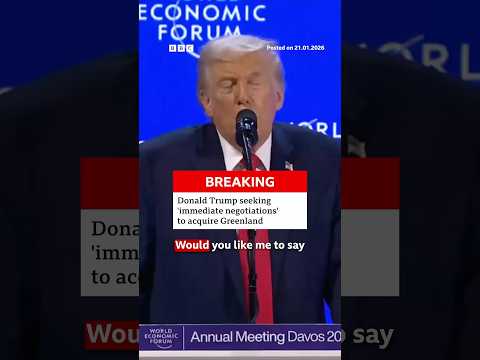 US President Trump seeking ‘immediate negotiations’ to acquire Greenland. #Greenland #BBCNews