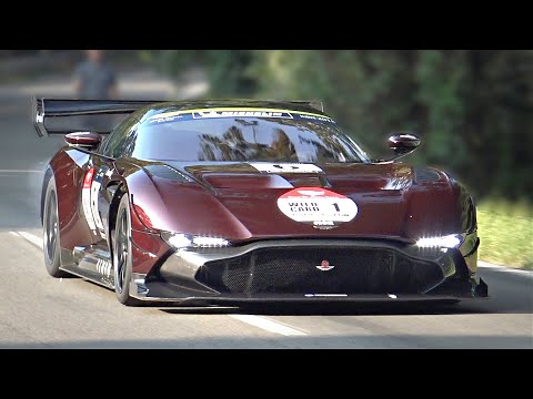 BEST of Aston Martin Vulcan SCREAMING 7.0L NA V12 Engine Sounds | Start Up, Revs, Launch Controls!