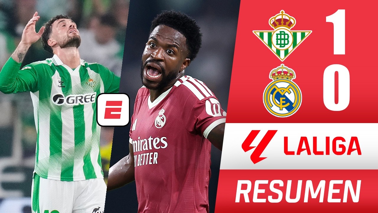 REAL MADRID sufre PRIMERA DERROTA de la ERA MOURINHO ante REAL BETIS. Mbappé FALLÓ penal | La Liga