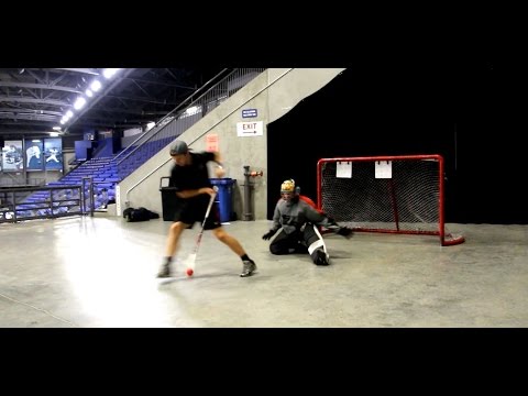 Pavel Barber's Freestyle Floorball Dangles & Tricks