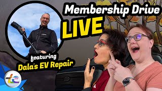 Livestream:  Continuing Our  Autumn/Spring 2025 Membership Drive With Dala From Dala's EV Repair!