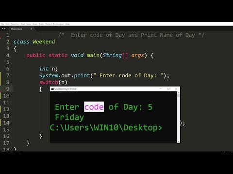 First Java Program | Java Hello World program | How to Compile Run Java Program
