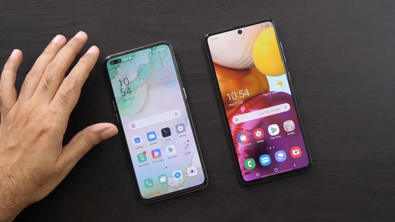 Samsung Galaxy A71 Vs Oppo Reno 3 Pro Practical Comparison