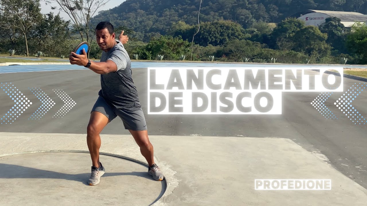 Dicas para você iniciar no lançamento de disco. Passo a passo para iniciar no atletismo.