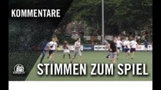 Die Stimmen zum Spiel | FC Teutonia 05 - Holstein Kiel II (Relegation in die Regionalliga Nord)