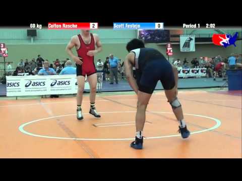 Colton Rasche vs. Scott Festejo at 2013 ASICS University Nationals - FS