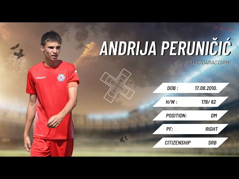 #5 Andrija Perunčić - FK Brodarac - HIGHLIGHTS 2025