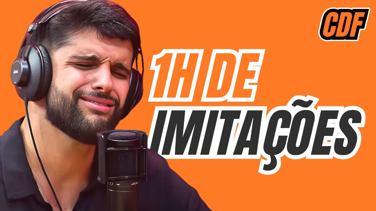 TODAS as IMITAÇÕES do IGORFINA nos PODCASTS do BRASIL
