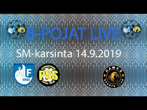 ÅIF/PSS B-pojat -  Hawks (SM-karsintapeli 14.9.2019)