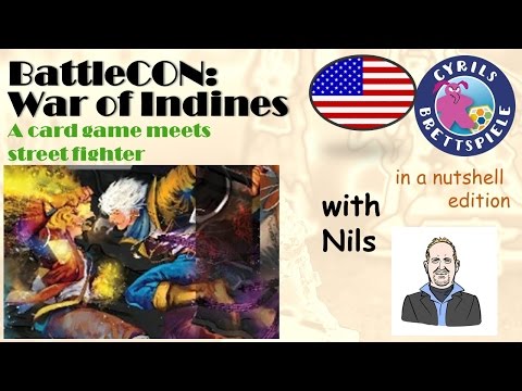 Cyrils Brettspiele - BattleCON: War of Indines -in a nutshell (N19) - Street Fighter