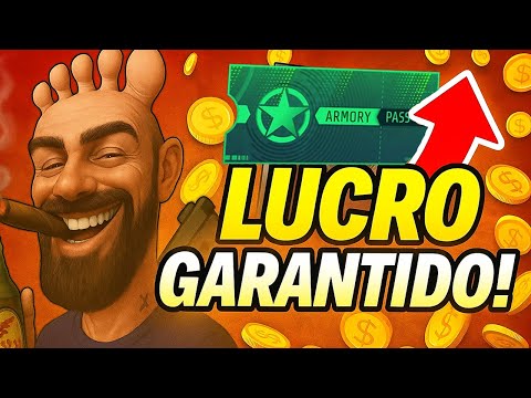 💰 Como LUCRAR GARANTIDO com o Passe Armory do CS2 (Ninguém te conta isso!) 💰