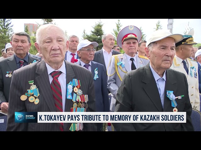 Kassym-Jomart Tokayev pays tribute to memory of Kazakh soldiers