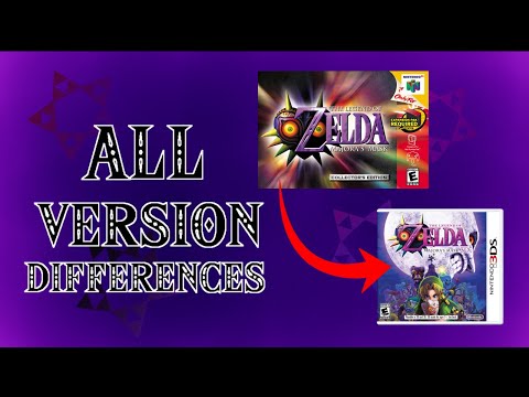 The Legend of Zelda Version Differences: Majora's Mask