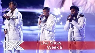 5 After Midnight sleigh with East 17&#39;s Stay Another Day | Semi-Final | The X Factor UK 2016