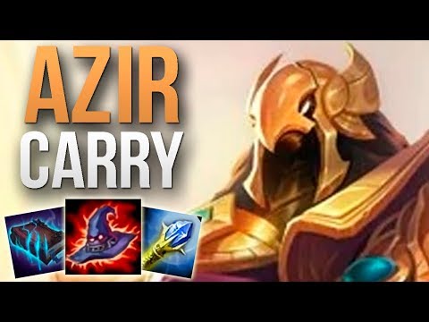 CHALLENGER AZIR AMAZING SOLO CARRY | CHALLENGER AZIR MID GAMEPLAY | Patch 9.11 S9
