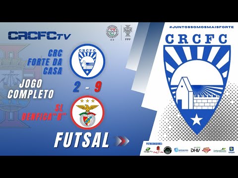 Sub-15 CRCFC 2-9 SL Benfica B - Futsal - Época 24/25 - Jogo Completo