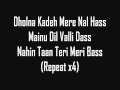 Tunak Tunak Tun - Daler Mehndi (lyrics)