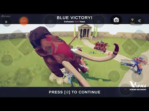 tribal team vs ancient team totally acurate battle Simulator