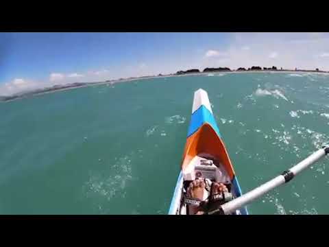 downwinding on a spec ski