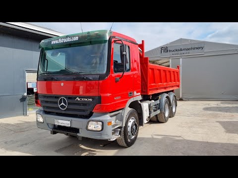 MERCEDES BENZ ACTROS 2636 6x4 Meiller tipper - FIŠ TRUCKS SLOVENIA