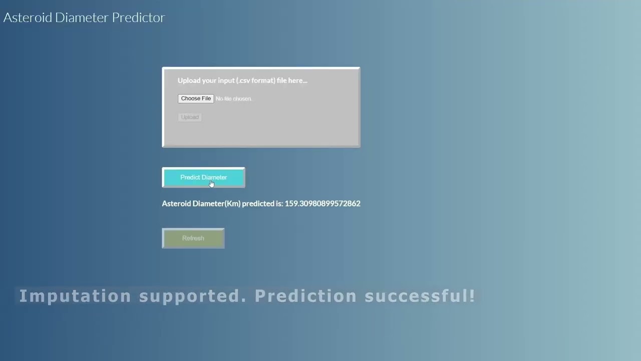 Asteroid Diameter Predictor: An ML Project