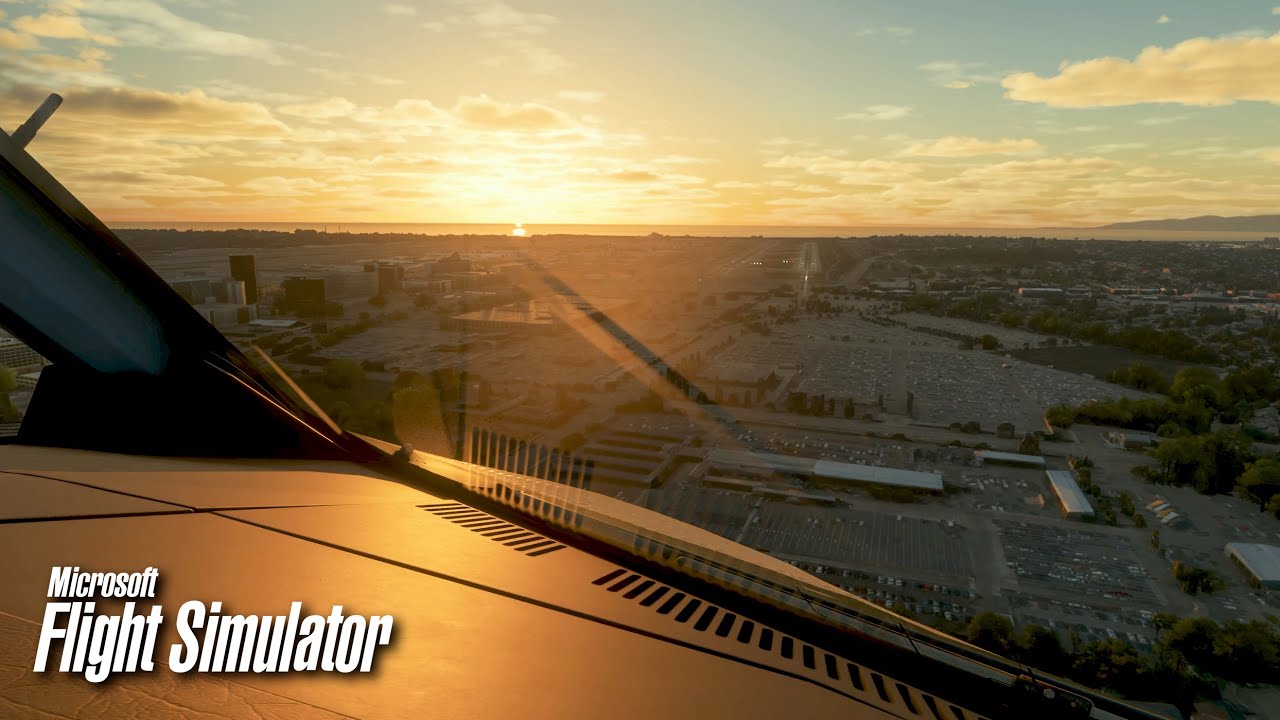 Sunset 24R Approach into LAX - Microsoft Flight Simulator 2024 4K
