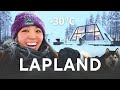 surviving the extreme cold of winter in finnish lapland