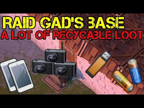 Revenge raid Gad's base - many guns and lot of recycable stuff | LDoE 1.12