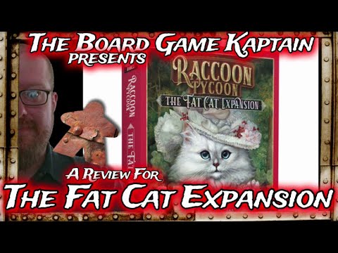 The Board Game Kaptain's review for Raccoon Tycoon: The Fat Cat Expansion