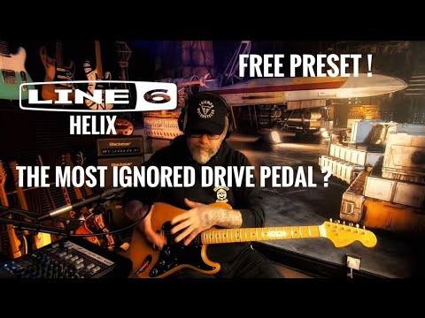 Line 6 HELIX. This DRIVE pedal is PERFECT !. tips and tricks