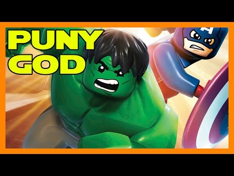 LEGO MARVEL's Avengers - Puny God! Hulk vs Loki Fight