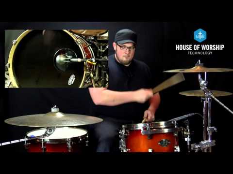 Church Tech Tip Tuesday - Kick Drum Mic Positioning - House of Worship Technology