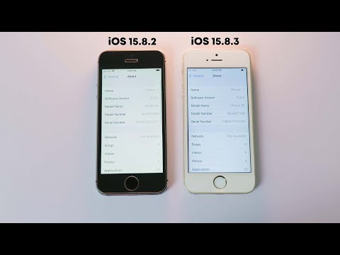 iOS 15.8.3 Vs iOS 15.8.2 on iPhone SE Full Speed Comparison