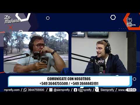 🔴𝗘𝗡 𝗘𝗦𝗧𝗨𝗗𝗜𝗢𝗦┃Nos visito en #LaMañana el Dr. Cristian Arana