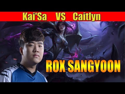 ROX SANGYOON - Kai'Sa Bot Lane VS Caitlyn