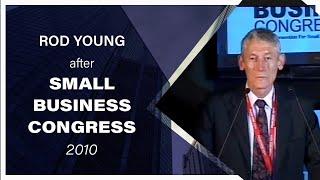 Rod Young at Small Business Congress 2010 image