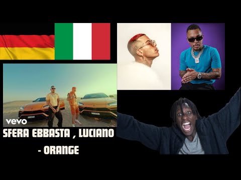 Sfera Ebbasta, Luciano - Orange REACTION / SFERA È ANCORA IL KING???