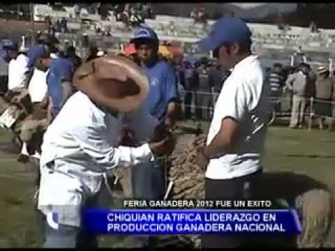 FERIA GANADERA EN CHIQUIAN