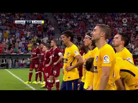 Atletico Madrid gegen FC Liverpool   das Elfmeterschießen  Audi Cup 2017 Finale