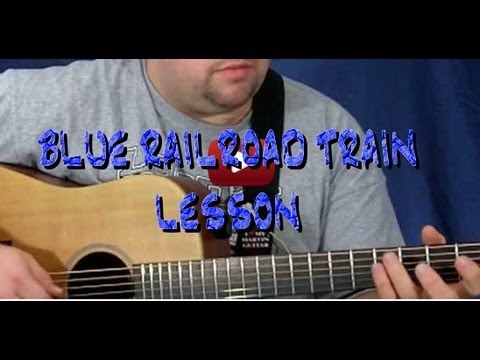 Blue Railroad Train Lesson