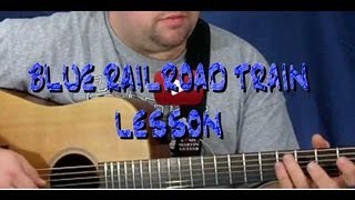 Blue Railroad Train Lesson