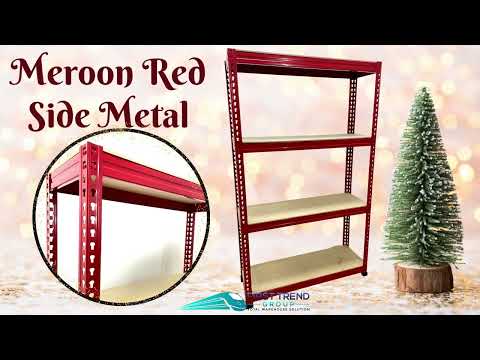 Whole New Color Fashion Boltless Rack Meroon Red Color