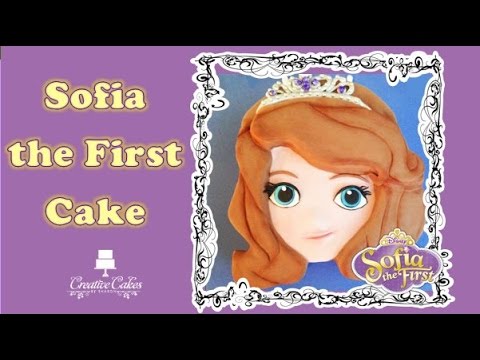 Sofia the First Cake Disney Princess (How to make)