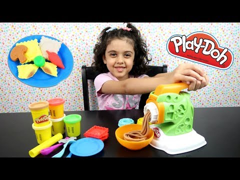 ألعاب صلصال لعبة صنع الاندومي PlayDoh kitchen creation ! Video