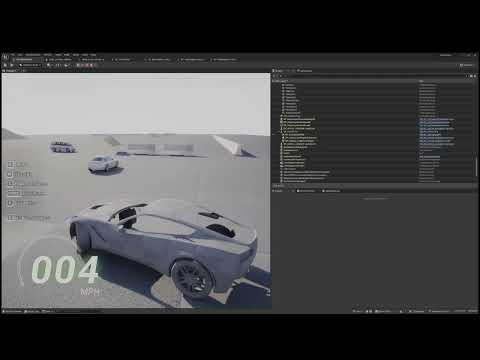 Attempting to transfer destructible vehicle control rig form Matrix Awakens demo to custom vehicle.